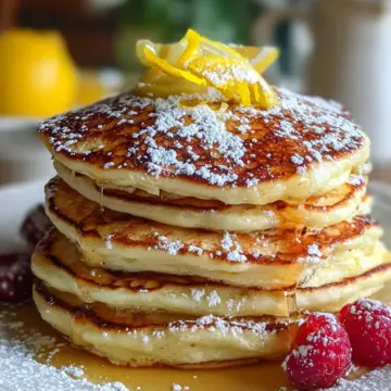 Lemon Ricotta Pancakes