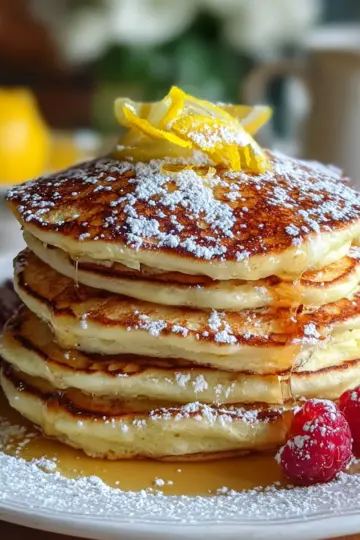 Lemon Ricotta Pancakes