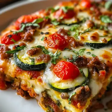Guilt-Free Zucchini Pizza Casserole for the Whole Family