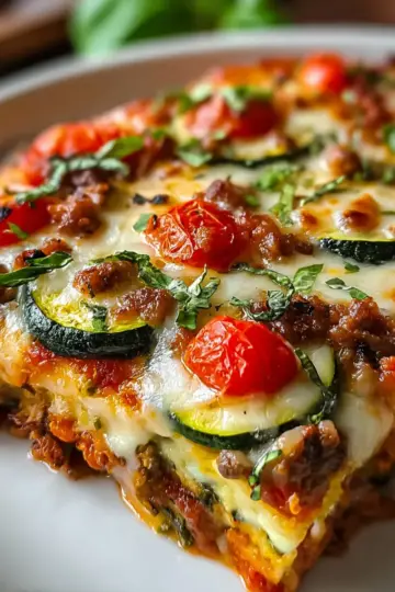 Guilt-Free Zucchini Pizza Casserole for the Whole Family