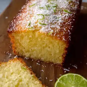 Coconut Lime Loaf Cake