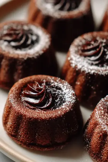 Mini Chocolate Cakes