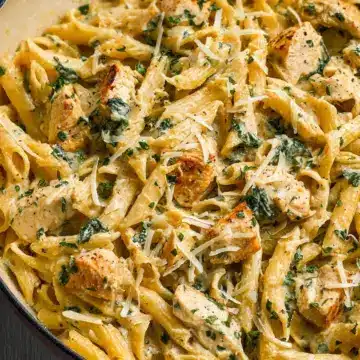 Creamy Garlic Chicken Pasta