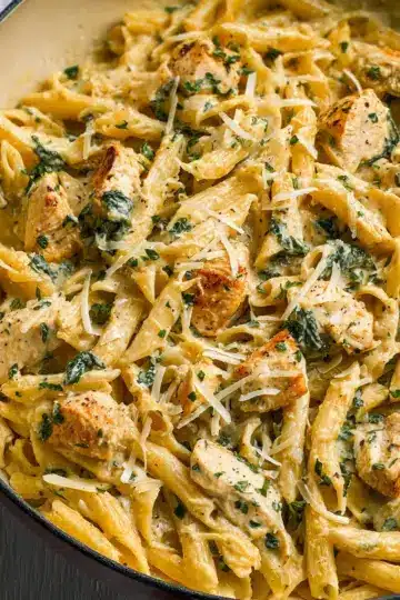 Creamy Garlic Chicken Pasta