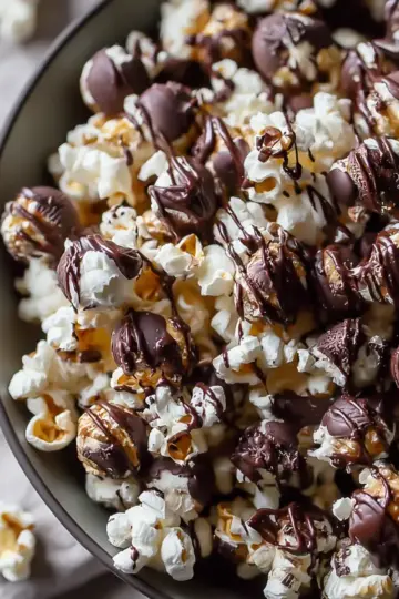 Irresistible Chocolate Covered Popcorn Recipe