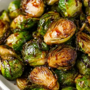 Honey Balsamic Brussels Sprouts