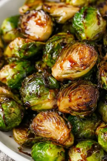 Honey Balsamic Brussels Sprouts