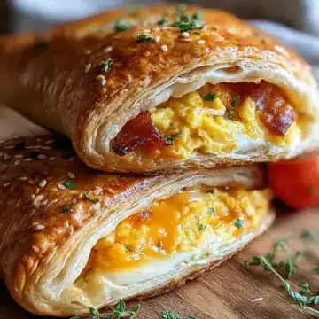 Delicious Sourdough Discard Breakfast Pockets