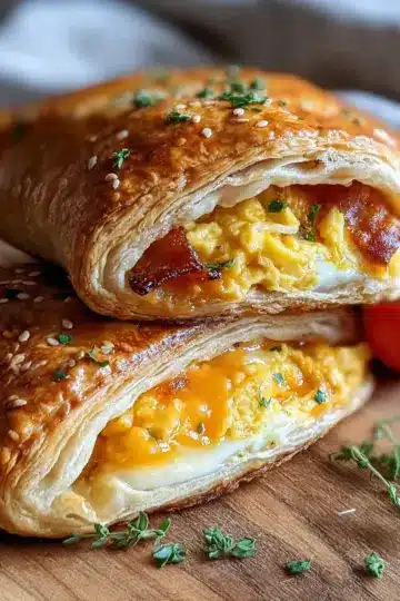 Delicious Sourdough Discard Breakfast Pockets