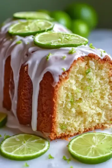 Key Lime Pound Cake