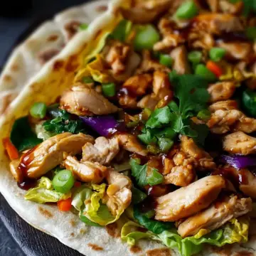 Deliciously Easy Moo Shu Chicken Wraps in 30 Minutes