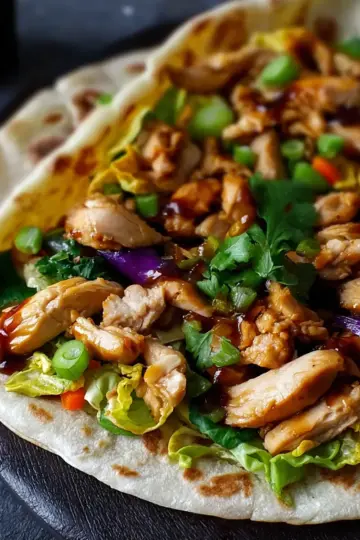 Deliciously Easy Moo Shu Chicken Wraps in 30 Minutes