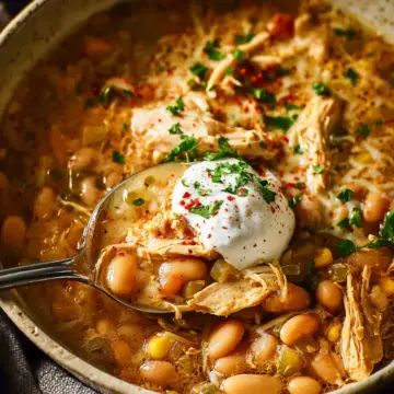 Crockpot White Chicken Chili