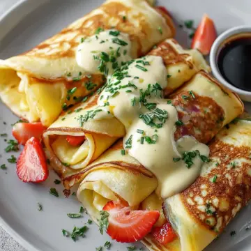 Savory Breakfast Crepes